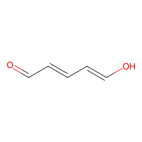5-Hydroxy-pentadienal structure
