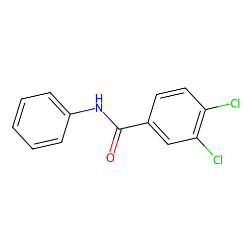 3,4-二氯-N-苯基苯甲酰胺 structure