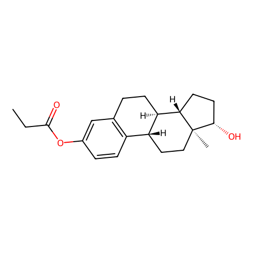 Estradiol monopropionate structure
