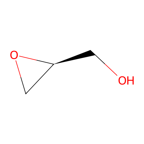 (-)-Glycidol structure