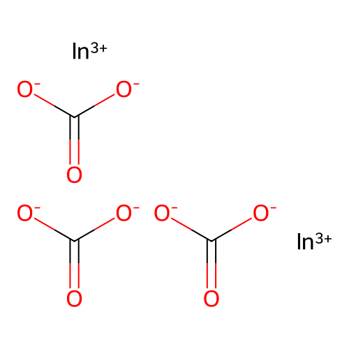 碳酸铟 structure
