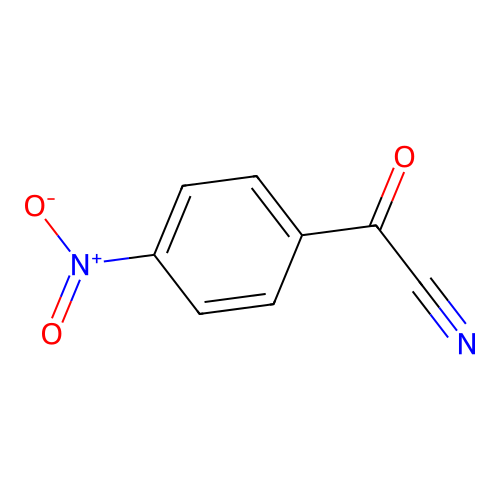(4-Nitrophenyl)(oxo)acetonitrile structure