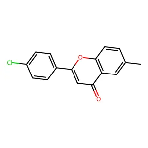 4'-Chloro-6-methylflavone structure