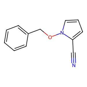 1-Phenylmethoxypyrrole-2-carbonitrile structure