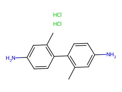 2,2'-Dimethylbenzidine hydrochloride structure
