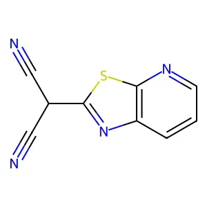([1,3]Thiazolo[5,4-b]pyridin-2-yl)propanedinitrile structure