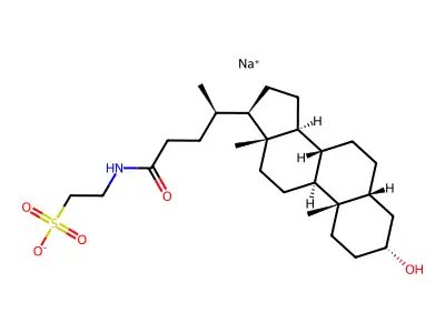 牛磺石胆酸 structure