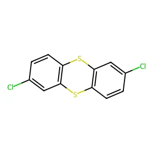 2,7-Dichlorothianthrene structure
