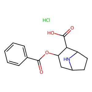 Benzoylnorecgonine hydrochloride structure
