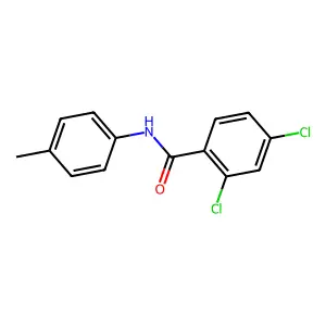 2,4-dichloro-N-(4-methylphenyl)benzamide structure