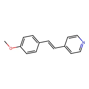 (Z)-4-(4-Methoxystyryl)pyridine structure