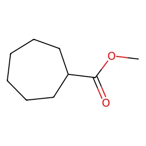 Methyl cycloheptanecarboxylate structure