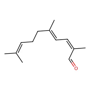 2,4,8-Decatrienal, 2,5,9-trimethyl- structure