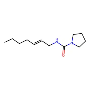 N-[(E)-hept-2-enyl]pyrrolidine-1-carboxamide structure