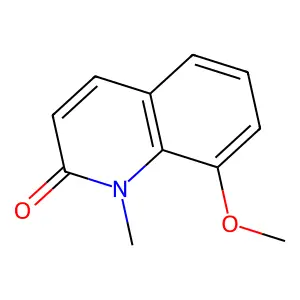 8-Methoxy-1-methylquinolin-2-one structure