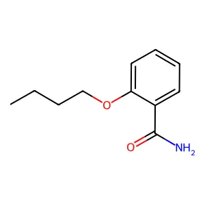 邻丁氧基苯甲酰胺 structure