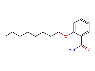 Benzamide, 2-(octyloxy)- structure