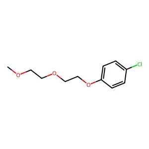 1-Chloro-4-[2-(2-methoxyethoxy)ethoxy]benzene structure