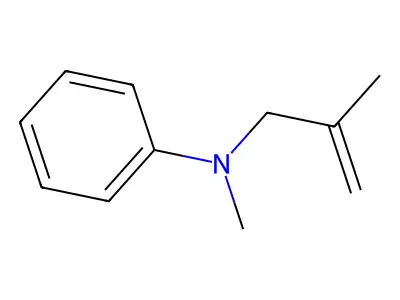 N-Methyl-N-(2-methylallyl)aniline structure