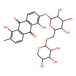 木巴戟苷 structure
