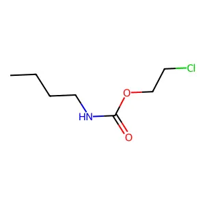 丁基氨基甲酸2-氯乙酯 structure