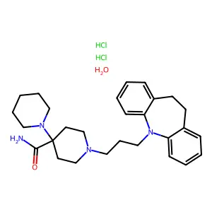 卡匹帕明二盐酸盐无水物 structure