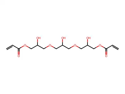 Glycerol 1,3-diglycerolate diacrylate structure