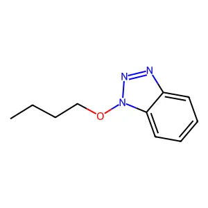 1-Butoxybenzotriazole structure
