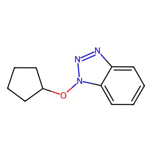 1-Cyclopentyloxybenzotriazole structure
