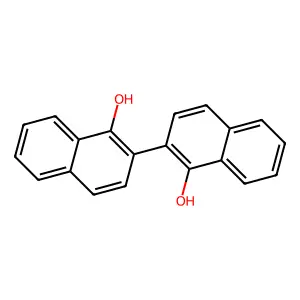 2,2'-Binaphthyl-1,1'-diol structure