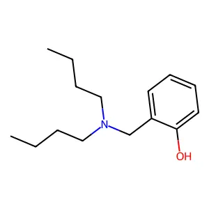 2-[(Dibutylamino)methyl]phenol structure