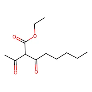 2-乙酰基-3-氧代辛酸乙酯 structure