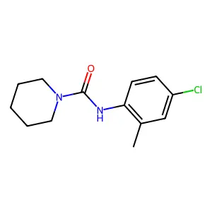 N-(4-Chloro-2-methylphenyl)piperidine-1-carboxamide structure
