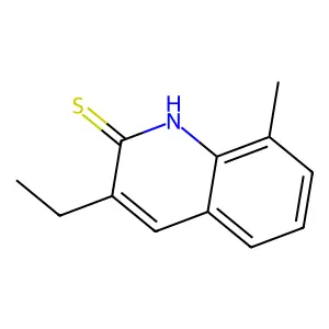 3-Ethyl-8-methylquinoline-2-thiol structure