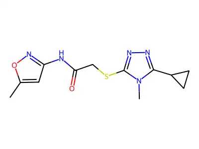 Acetamide,2-[ thio]-N- - structure