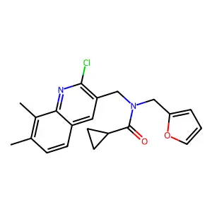 Cyclopropanecarboxamide,N-[ methyl]-N- - structure