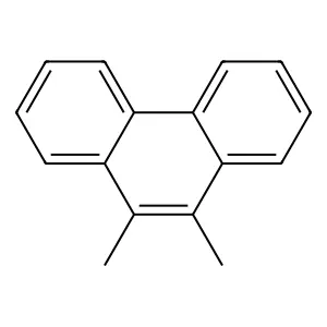 Phenanthrene, 9,10-dimethyl- structure