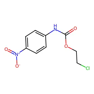 对硝基苯胺基甲酸2-氯乙酯 structure