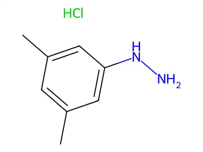 (3,5-Dimethylphenyl)hydrazine structure