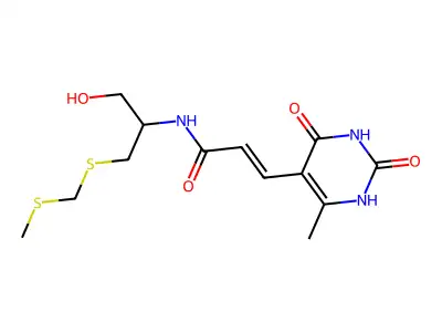 S-Deoxo-(R)-sparasomycin structure