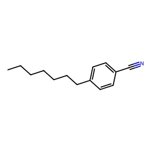 Benzene, 1-heptyl-4-methyl structure