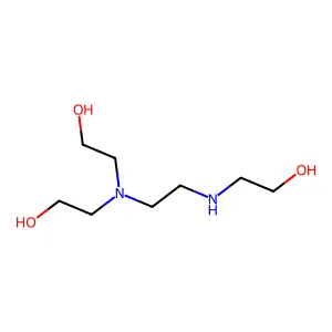 2,2'-((2-((2-Hydroxyethyl)amino)ethyl)imino)bisethanol structure