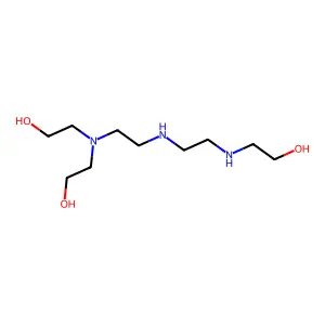 2,2'-((2-((2-((2-Hydroxyethyl)amino)ethyl)amino)ethyl)imino)bisethanol structure