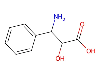 beta-Phenylisoserine structure