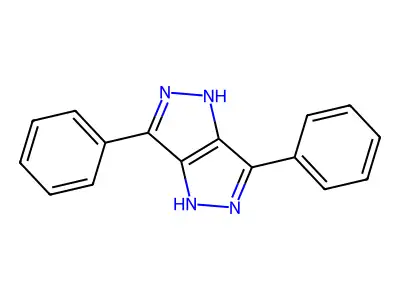 1,4-Dihydro-3,6-diphenyl-pyrazolo[4,3-c]pyrazole structure