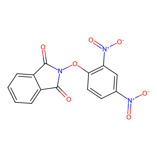 2-(2,4-Dinitrophenoxy)-1H-isoindole-1,3(2H)-dione structure