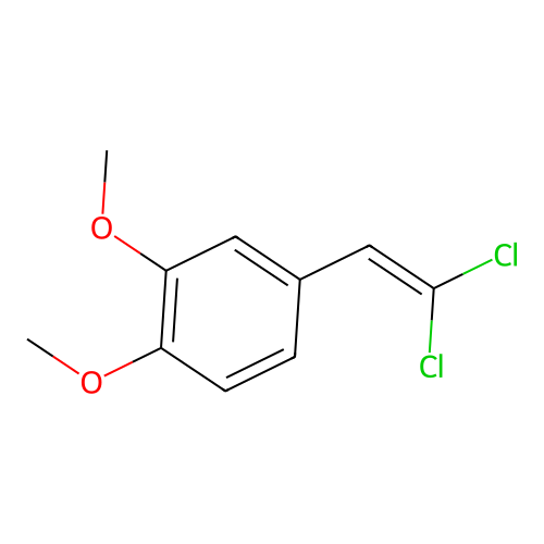 4-(2,2-Dichlorovinyl)-1,2-dimethoxybenzene structure