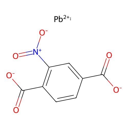 Lead 5-nitroterephthalate structure