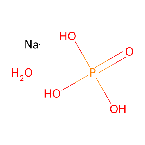 H5NaO5P structure