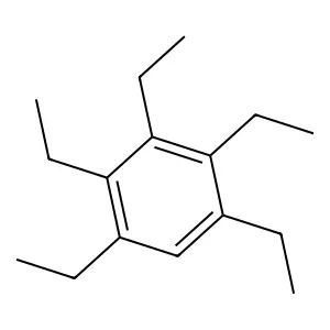 Pentaethylbenzene structure